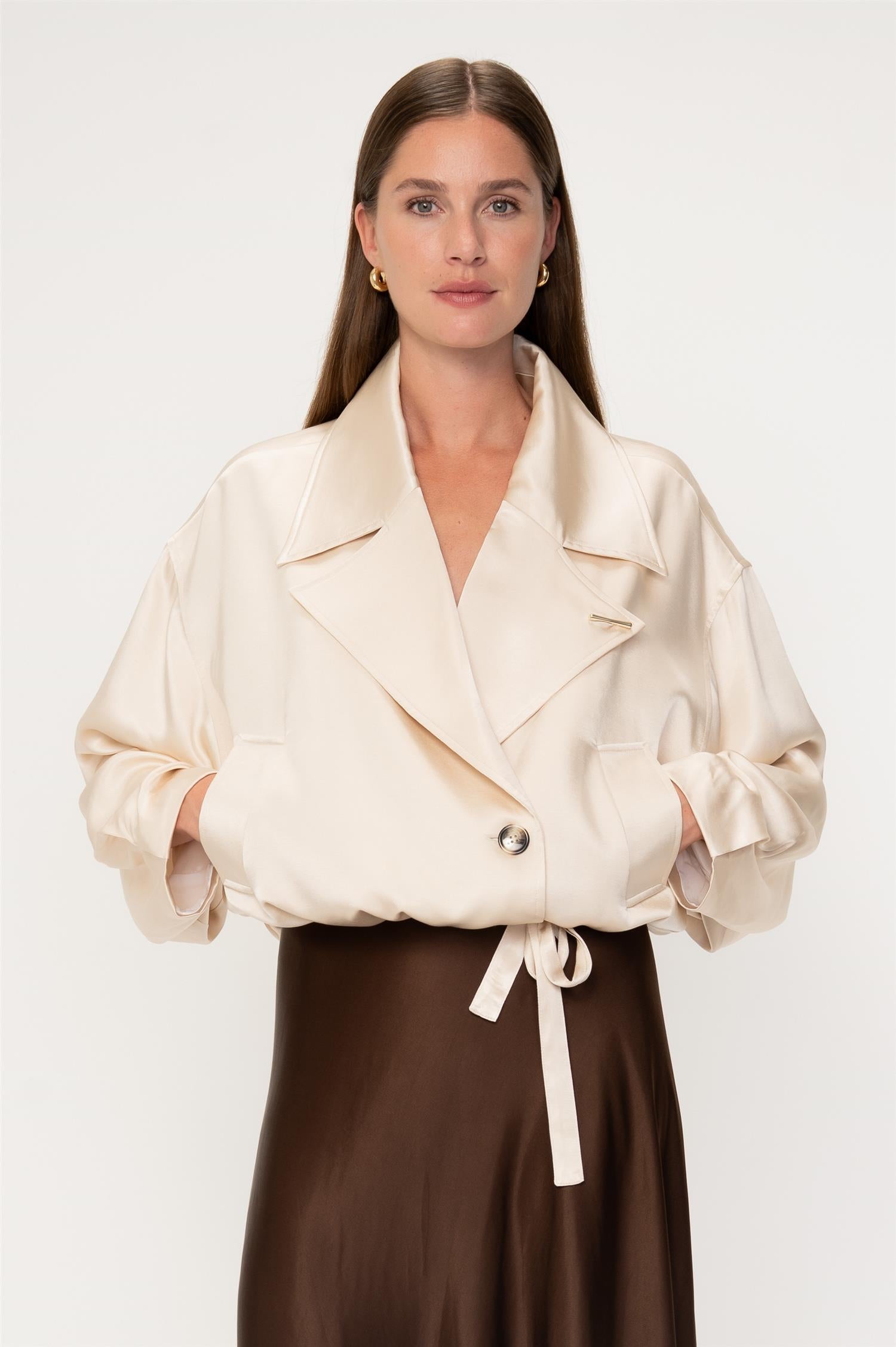 Solene Blouse Champagne Bluser